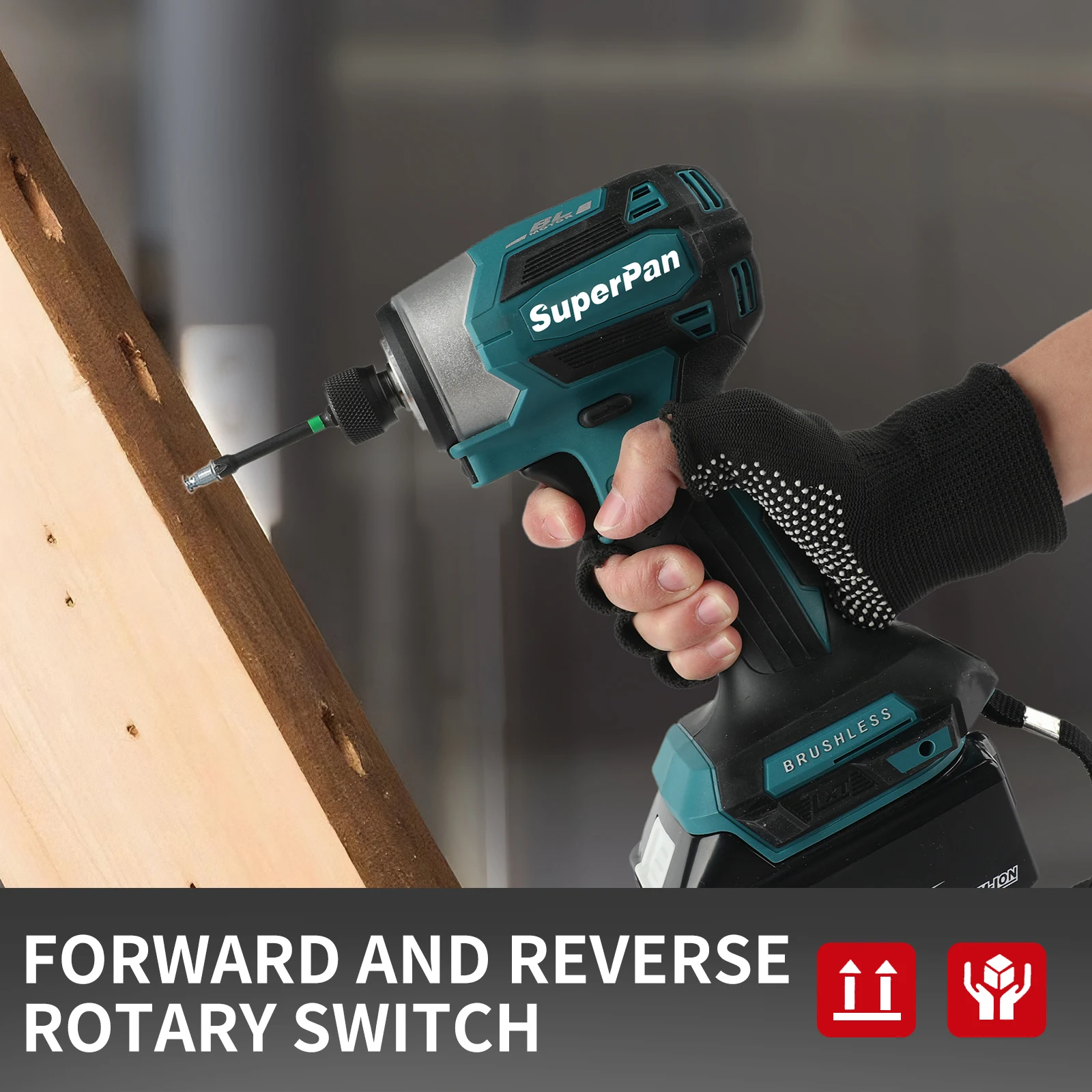 

Компактный бесщеточный ударный гайковерт, крутящий момент 180 Нм, 3800 уд/мин, легкий для длительного использования, беспроводной инструмент, для аккумуляторов Makita