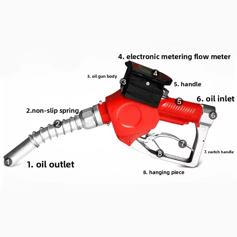 K28 Electronic Metering Fuel with LCD Display Manual Die.sel Oil Auto Stop