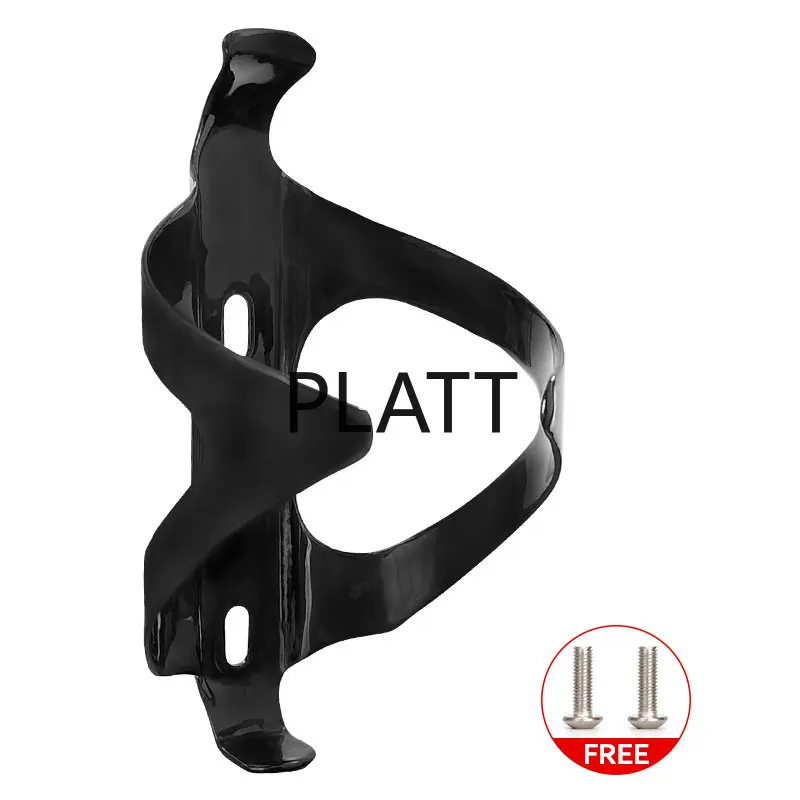 New 1 Item PLATT Logo Light Road Bike Full Carbon Water Bottle Cages Mountain Bike Carbon Bottle Holder and Box Free Ship