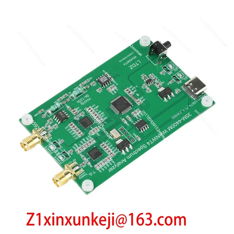 35mHz-4400mHz Spectrum Analyzer USB LTDZ_35M-4400M Spectrum Signal Source RF Frequency Domain Analysis Tool Sweep Bandwidth