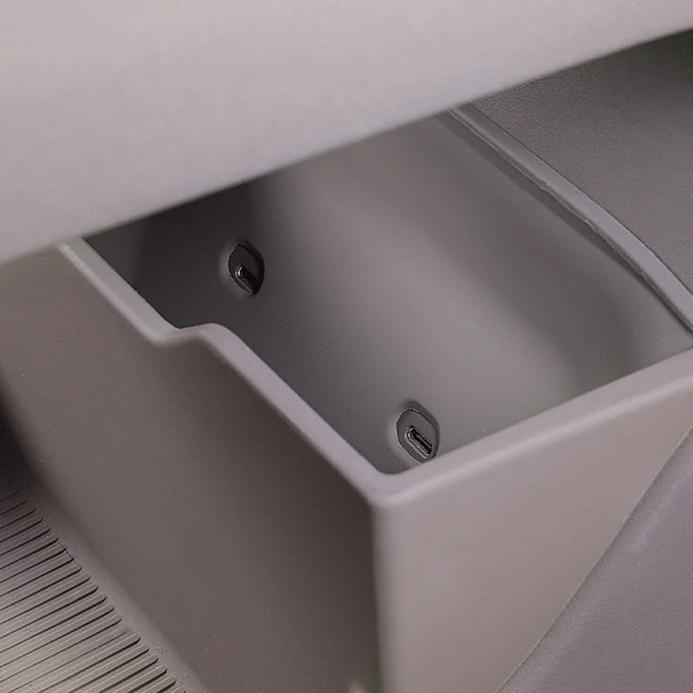 جديد ل Zeekr 7X 2024 2025 تحت صندوق تخزين السيليكون للتحكم المركزي لوازم التعديل الداخلي صندوق مسند الذراع صندوق تخزين