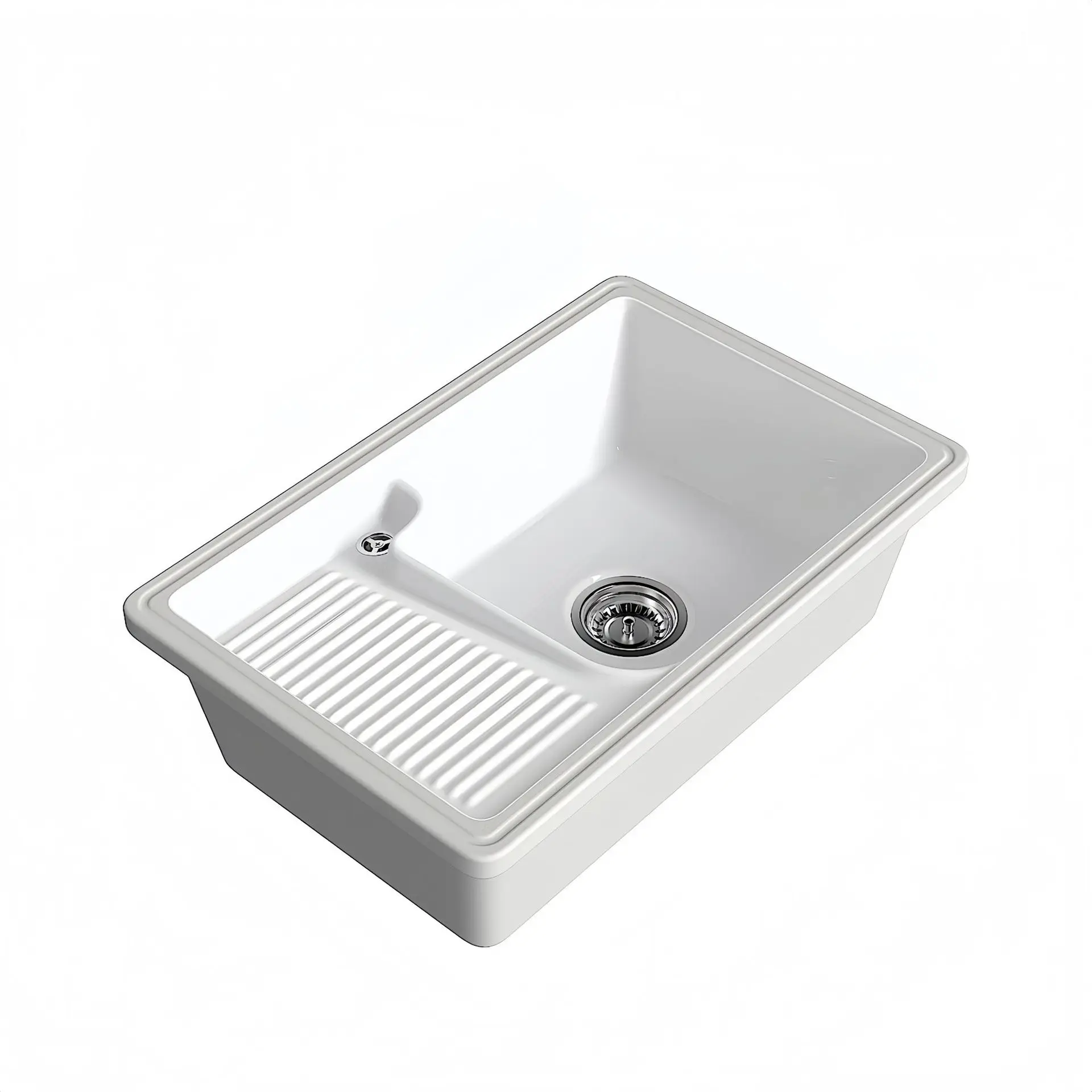 

Sewage, separation, household, recessed, laundry pool, balcony, with washboard