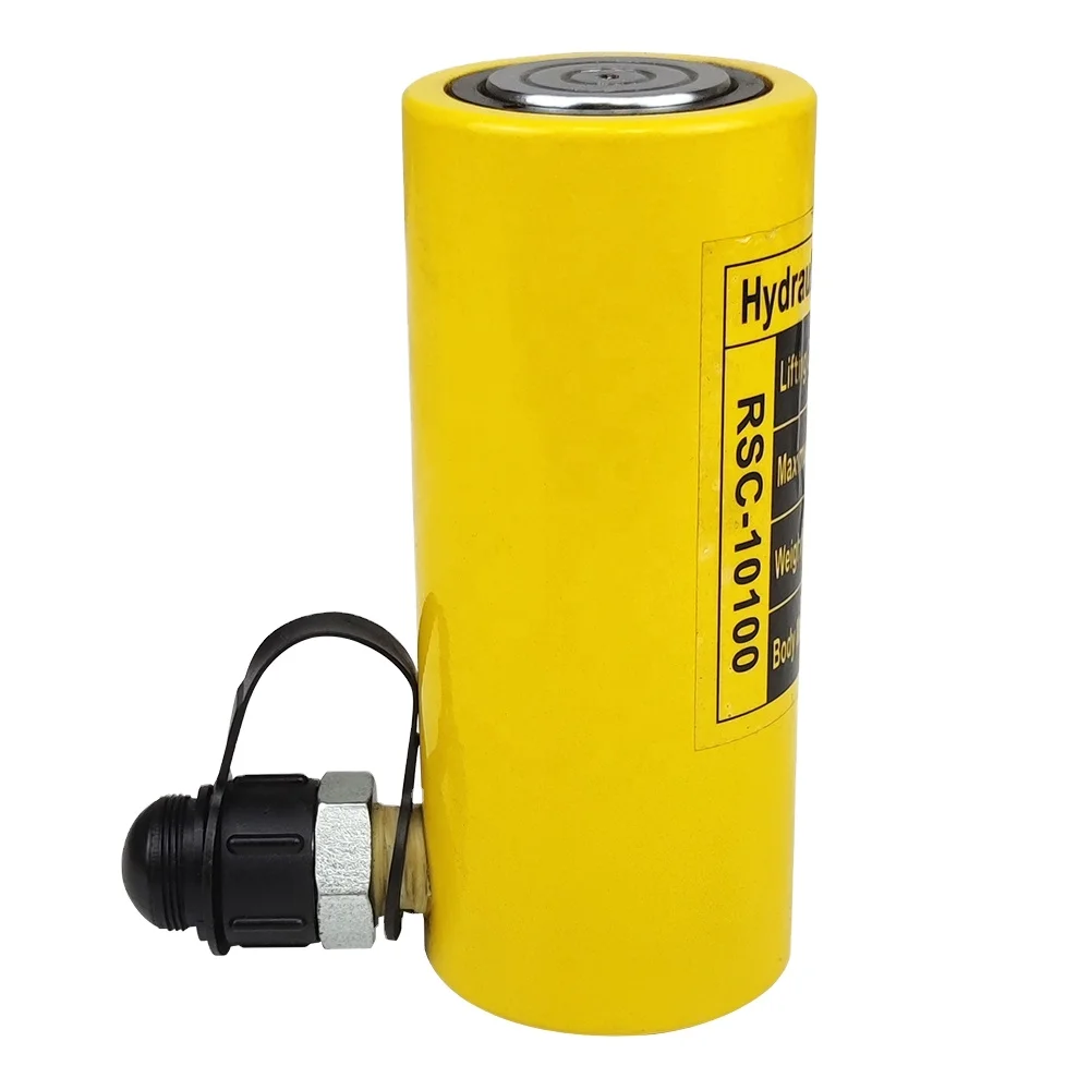 RSC-10100 single acting spring return hydraulic jack cylinder