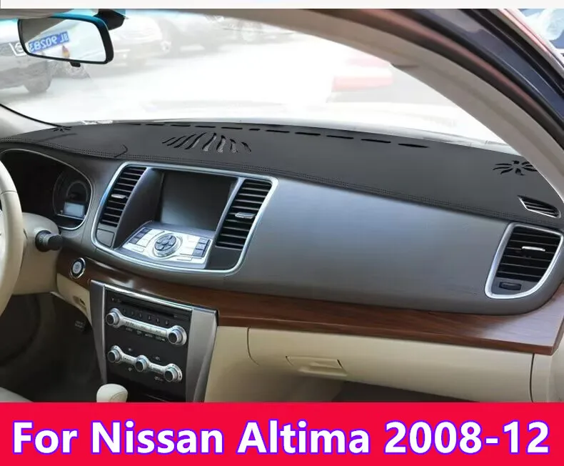 

For Nissan Altima 2008-2012 Car Leather Dashboard Dash Cover Protector Pad Mat