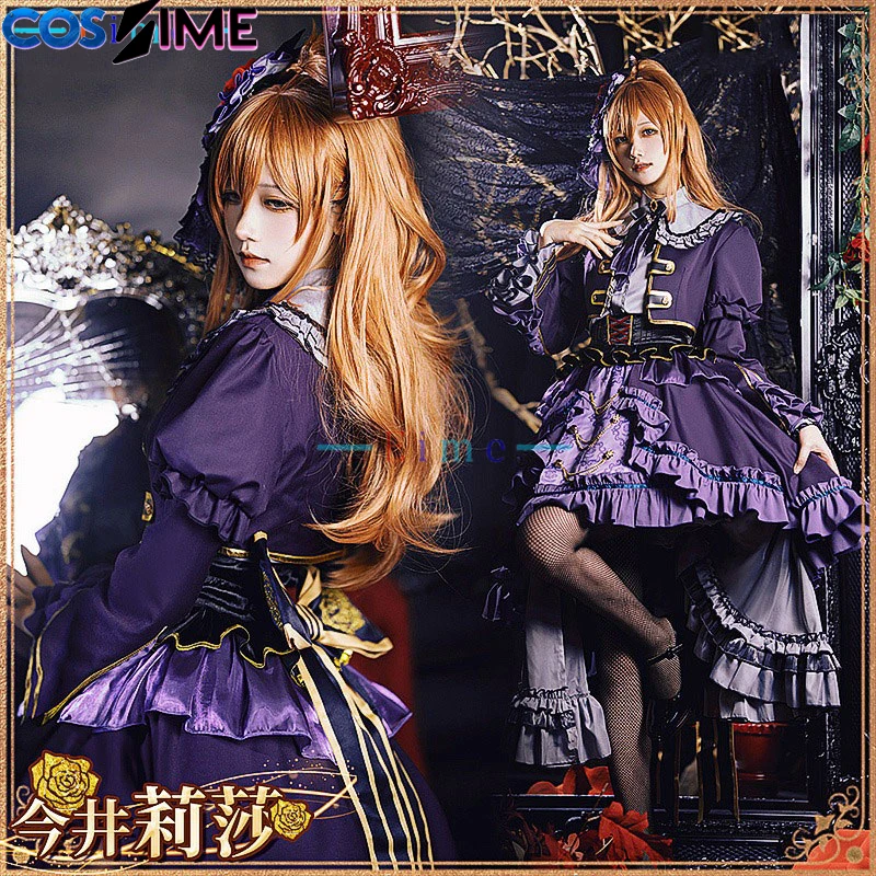

Костюм для косплея из игры BanG Dream Roselia (Ако Юкина, Лиза Ринко), праздничное платье, индивидуальный пошив