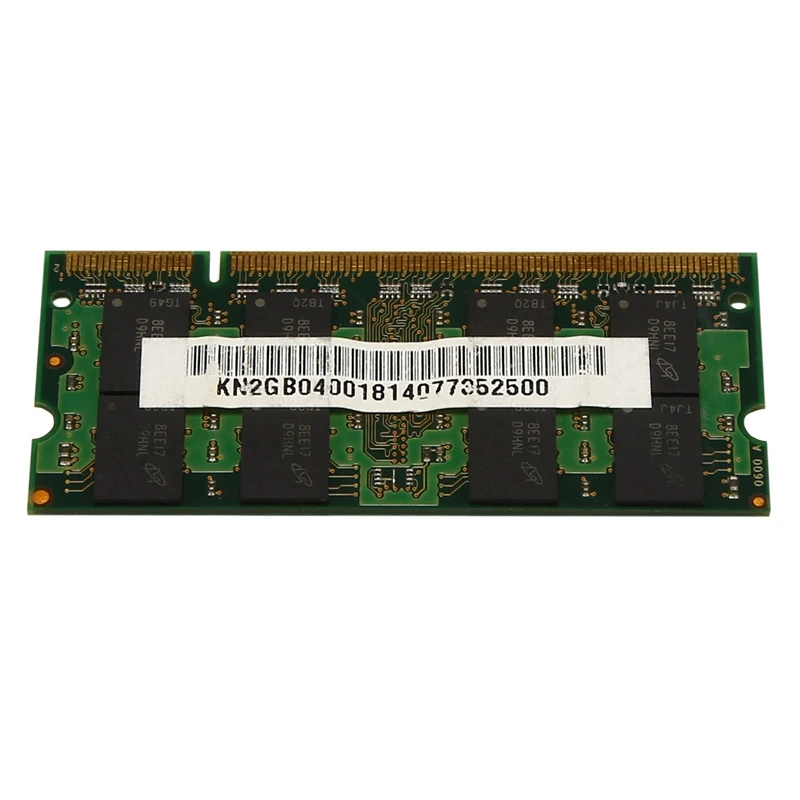 Pamięć RAM 2 GB DDR2 667 MHz PC2 5300 Pamięć RAM do laptopa 1,8 V 200PIN SODIMM dla Intel AMD