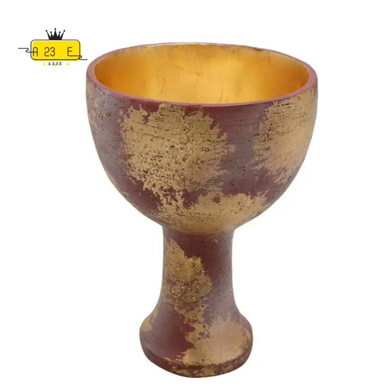 

Реплика Кубка Джонса «Святой Грааль» A23E-Indiana, масштаб 1:1, из смолы, для косплея на Хэллоуин, ретро-трофей, кинореплика