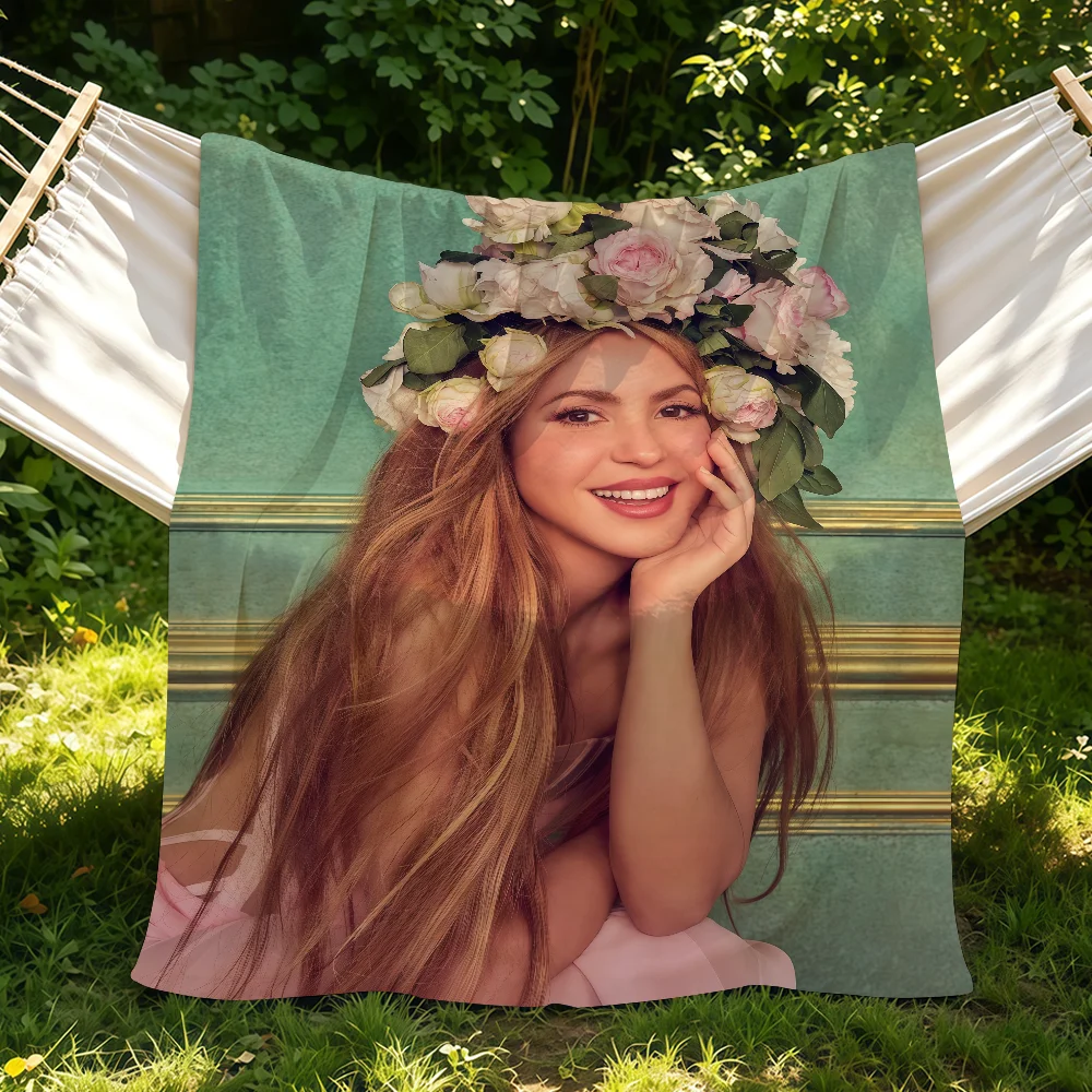 Singer S-shakira Blanket Suitable For Sofas Beds Offices Cars Outdoor Travel An Ideal Gift For Friends Family