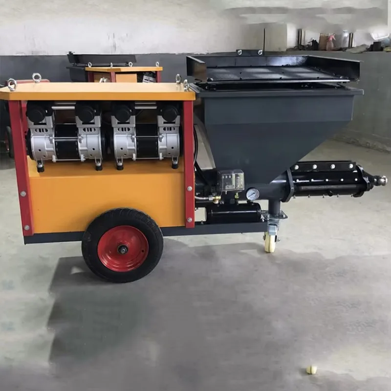 Cement Mortar Spray Plastering Machine YG-311 with Reliable Source Mortar Spraying Machine