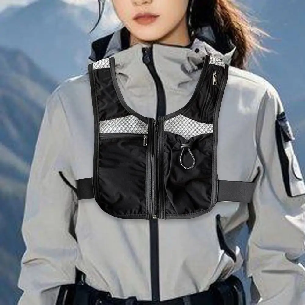 with Pockets Reflective Running Vest Pack Breathable Waterproof Running Hydration Vest Bag Multifunctional Convenient