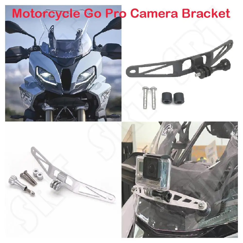 

Fits for BMW S1000XR XR S1000 2021 2022 2023 2024 Motorcycle Front Go Pro Camera Bracket Recorder Cam Rack Mount Holder