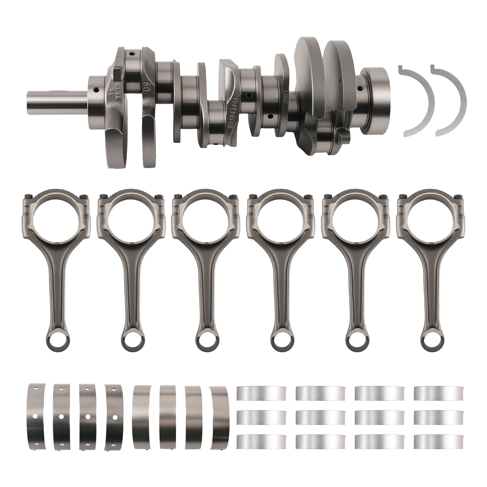 Engine Crankshaft Kit for Ram 1500 ProMaster for Jeep Wrangler 3.6L V6 5184251AG