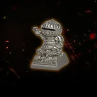 Artisan Keycaps Dark Souls SIEGMEYER OF CATARINA Aluminum Plated Alloy Keyboard Keycap Keyboard Personality Cool Holiday Gift
