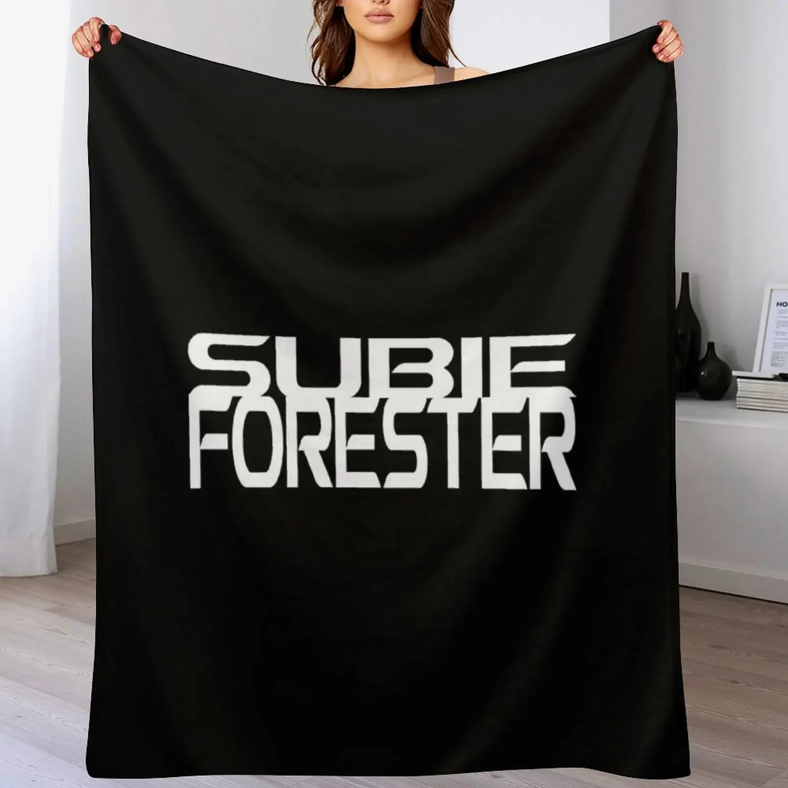 

SUBIE FORESTER Throw Blanket Travel valentine gift ideas Large Sofas Blankets