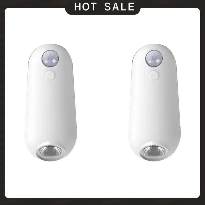 

24-Hour Delivery Toilet Waterproof Lights 8 Colors Motion Sensor Led Night Light For Bathroom Restroom Stairs Wireless Rechargea
