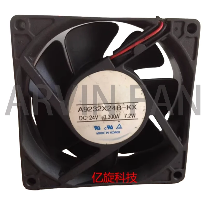 

A9232X24B-KX 24V 0.3A 7.2W 9CM Inverter Fan