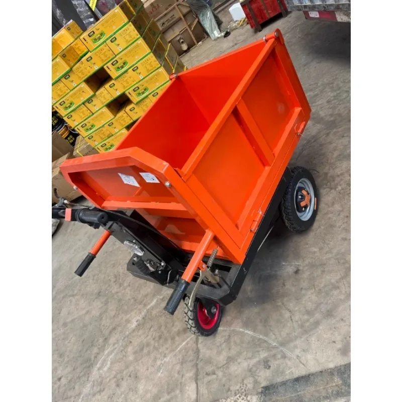 Mini-Raupenkipper, selbstladender Lader, elektrischer leichter LKW, Dreirad, Wagen, Trolley, Mini-Dumper
