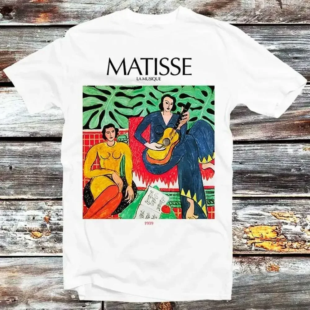 

Matisse Aesthetic La Musique Painting T-Shirt Art Best Henri Artwork Style 225