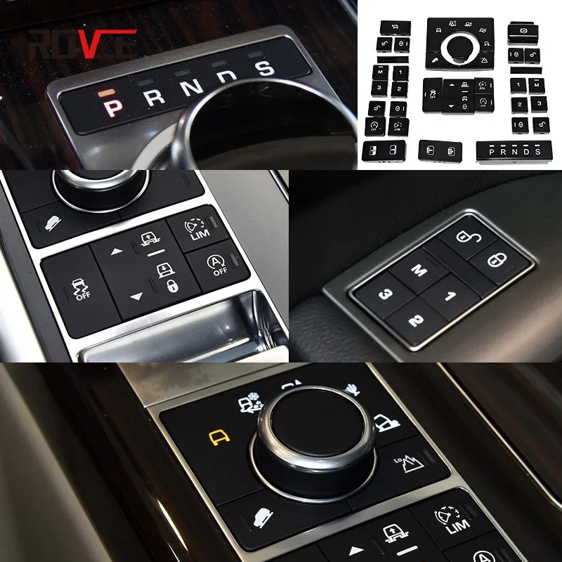 

Suitable for the 2013-2012 Land Rover Range Rover Executive Sport upgrade, the central control button is illuminated with a blac