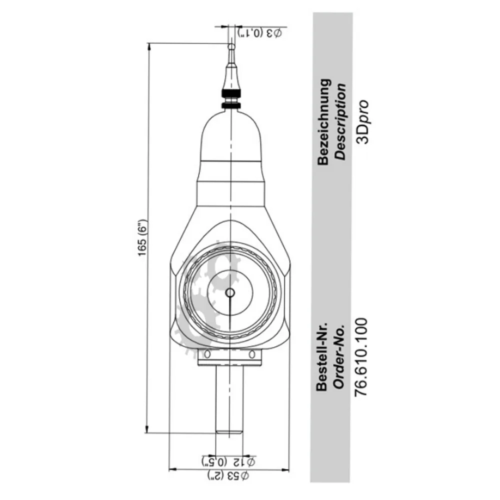 3d Universal Edge Finder Daibo Edge Query 장치 Diebold Cnc 프로브 조정 정확도 0.01 조각 기계 액세서리