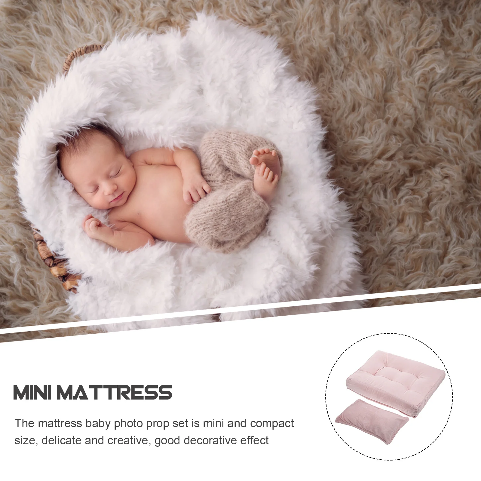 

1 комплект, матрас, реквизит для фотосъемки новорожденных, мини-подушка, реквизит для детской фотосессии, реквизит для фотосъемки новорожденных на день рождения для детского душа