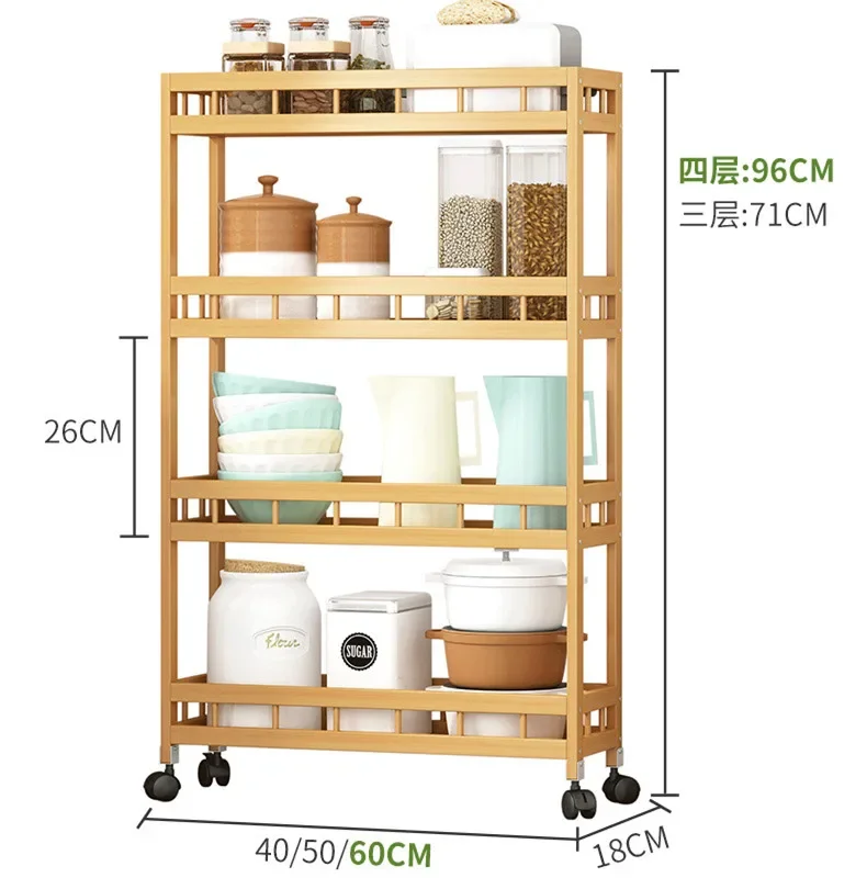 3/4 Layers Wooden Kitchen Removable Cutlery Shelving Bedroom Study Bathroom Clutter Organizer Balcony Succulent Pot Organizer