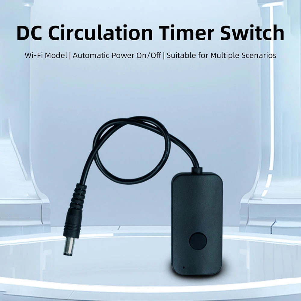 Intelligenter WLAN-Zeitschalter-Controller mit App-Fernbedienung & Sprachsteuerung für Aquarienpflanzenbeleuchtung, kompatibel mit DC5.5x2.1mm. – Detail 6