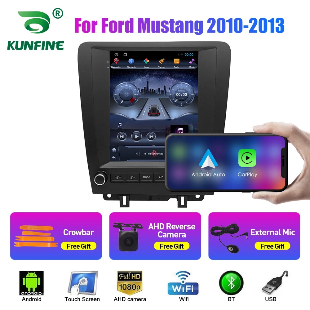 

9.7 Inch Tesla Style 2 Din Android Car Radio For Ford Mustang 2010-2013 Stereo Car Multimedia Video Player DVD GPS Navigation