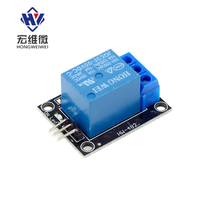 5V 1 Channel Relay Module With Optocoupler KY-019 1 Way For Arduino