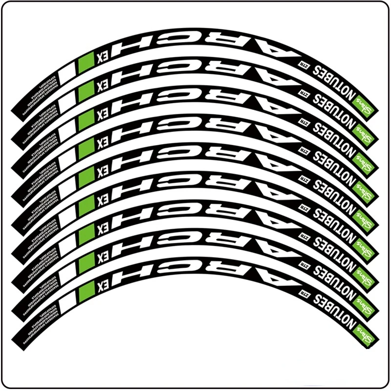 Bike Rim Sticker width 20mm Road Wheel Sets Decal 24\