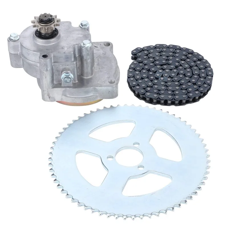 Gear Box T8F Chain Sprocket Kit Box Sprocket Chain Set For 43Cc 49Cc Kart Mini Moto Dirt Bike