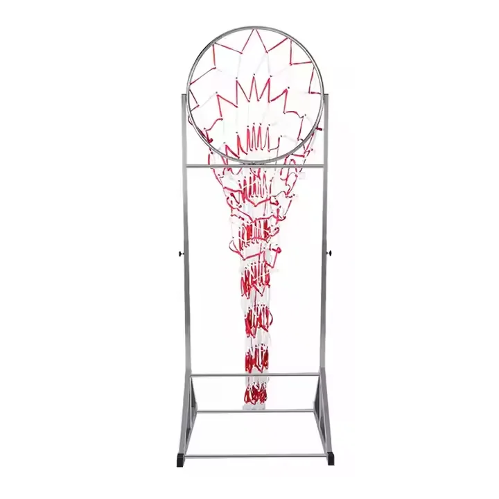 プロのシューティングパス練習用具、バスケットボール選手に必須のステンレス製パス練習器具