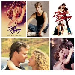 5D pittura diamante DIY Dirty Dancing Movie Poster Full Square Diamond ricamo kit punto croce adesivo da parete per la decorazione domestica