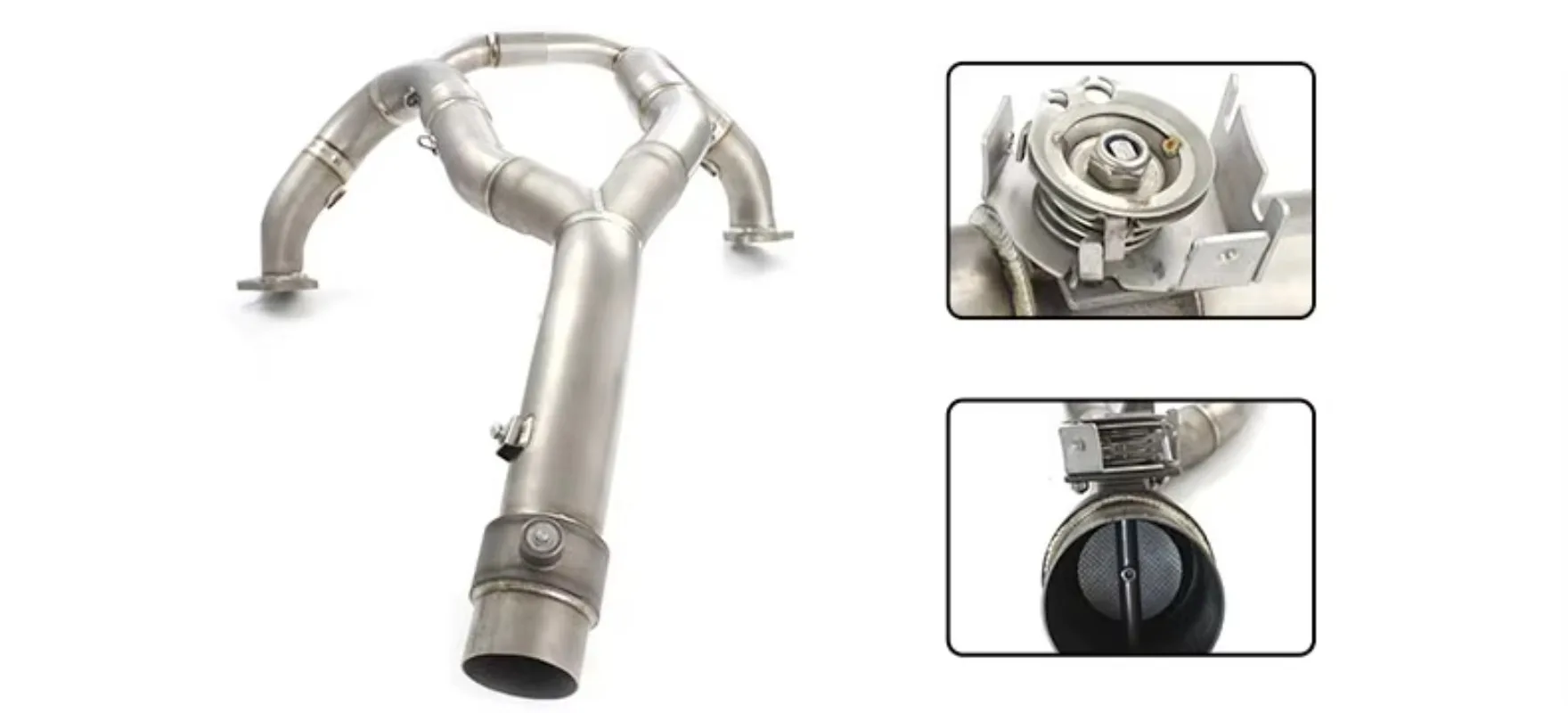 

Motorcycle Muffler Exhaust for R 1250GS 2019 Motorcycle Titanium Alloy Muffler Exhaust Escape Full System