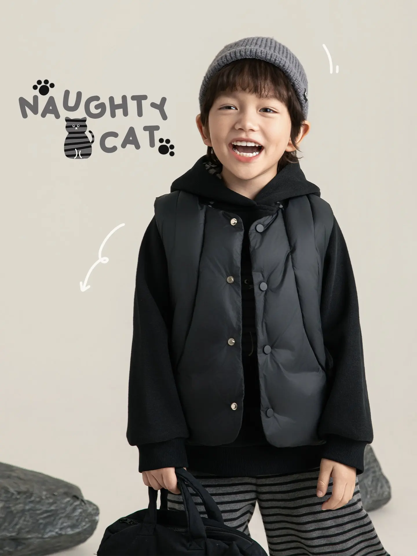 

Стеганый жилет без рукавов для мальчиков, зимний стиль сарая, ветрозащитный, теплый, милый подарок для детей 1-7 лет