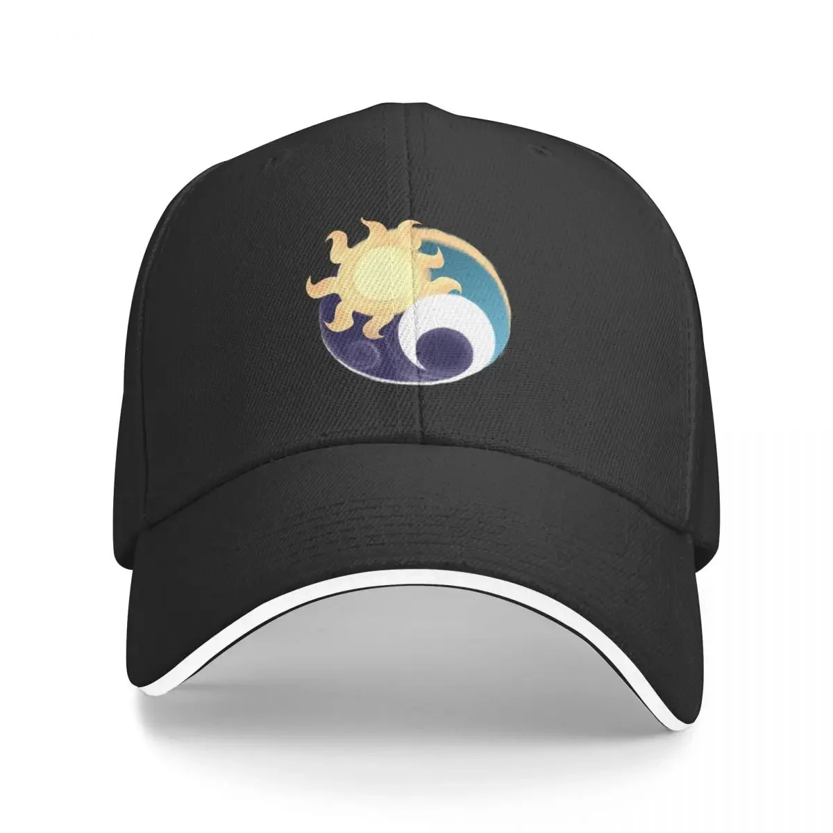 

Celestia and Luna in Harmony Baseball Cap Luxury Hat Mountaineering Beach Outing Anime Women'S Beach Hat Men'S