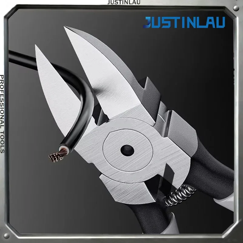 

1 шт., диагональные плоскогубцы 5/6/7/8 дюймов, ножницы для электрика, острая модель в сборе, плоскогубцы промышленного класса, ножницы для резки проволоки