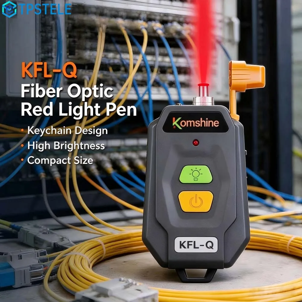 Latest Mini Rechargeable Red Light Fiber Optic Pen and Fiber Breakpoint Tester