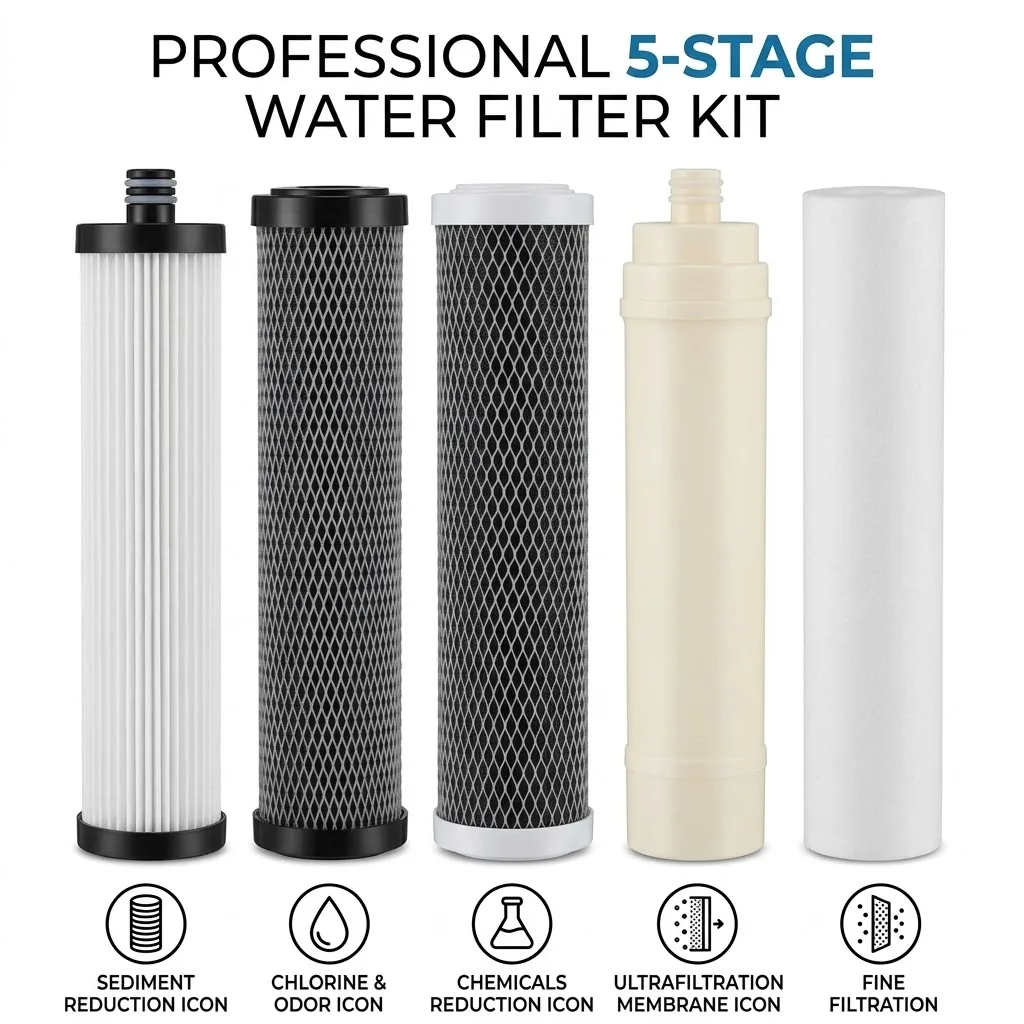 replacement (parts)，Level 5 water purifier filter element, water purifier accessories