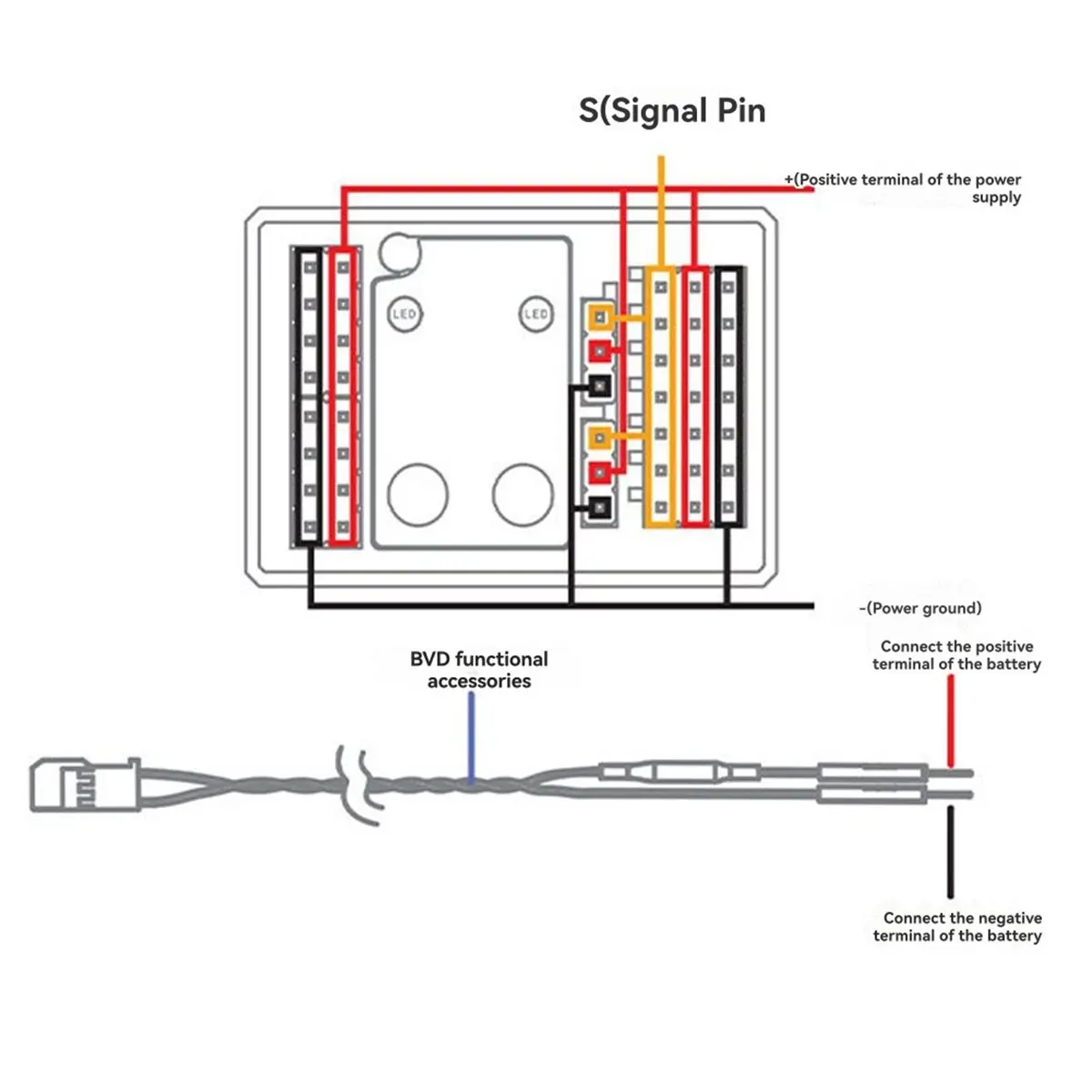 Y69A Flysky INR8-8D INR88D Receiver Eight Channel Third Generation Receiver 2.4G Receiver Upgrade for RC Car Transmitter
