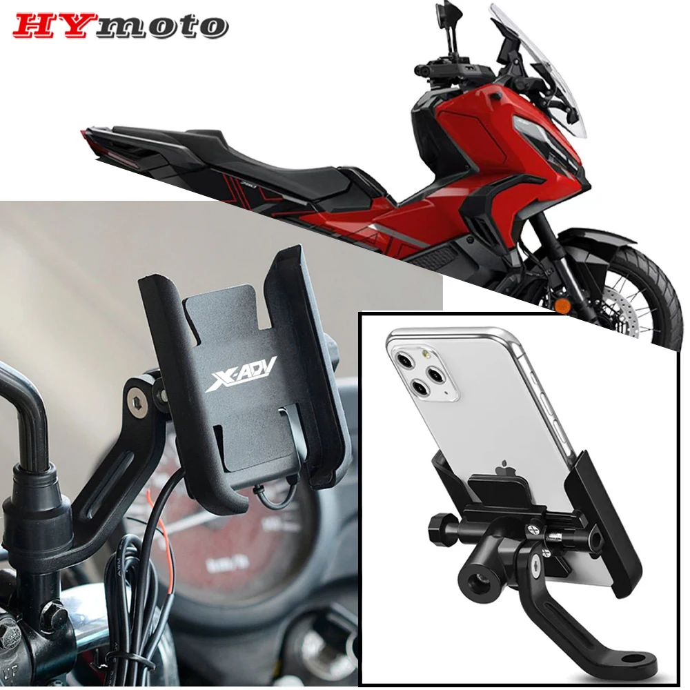 For Honda XADV 750 X-ADV X ADV 750 XADV750 X-ADV750 Motorcycle CNC Accessories Handlebar Mobile Phone Holder GPS Stand Bracket