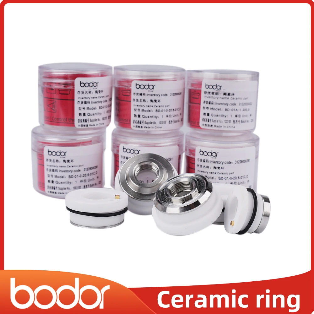 10 Stück BODOR Original Laserkopf Keramikring D28 H12 M11 Hochwertige Stabile Leistung Laserzubehör für BODOR Laserkopf – Detail 1