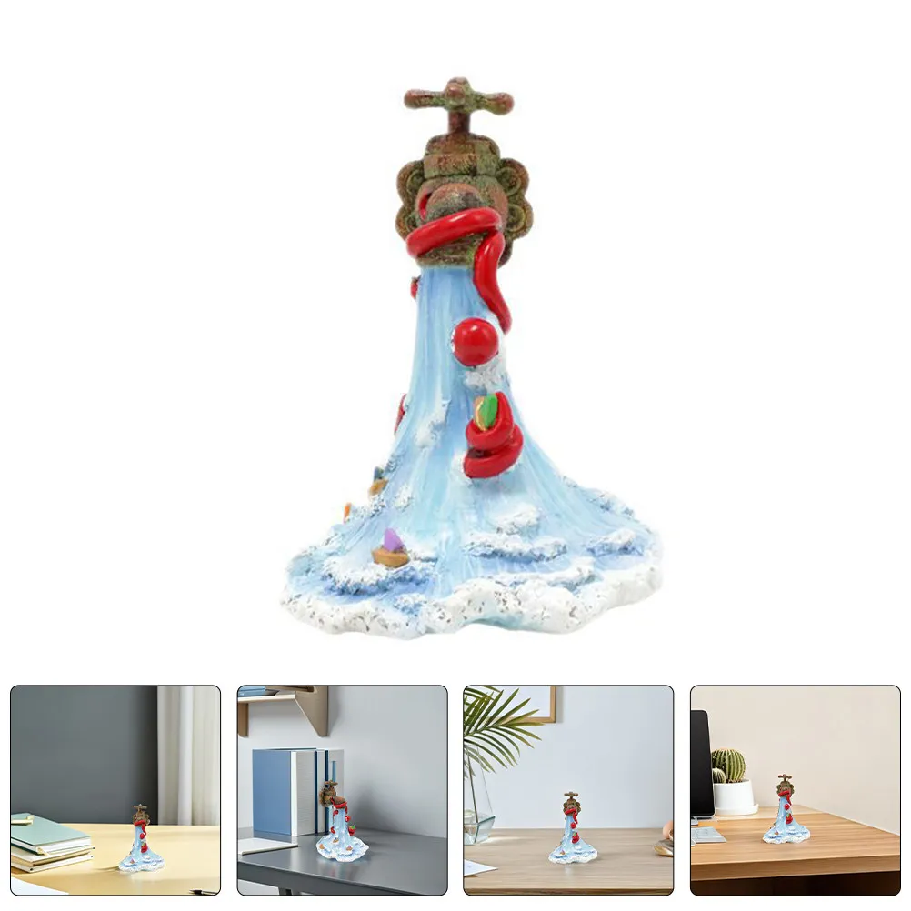 

Садовый фонтан-осьминог из смолы, винтажный морской декор для газона, скульптура для двора, ретро-украшение для патио