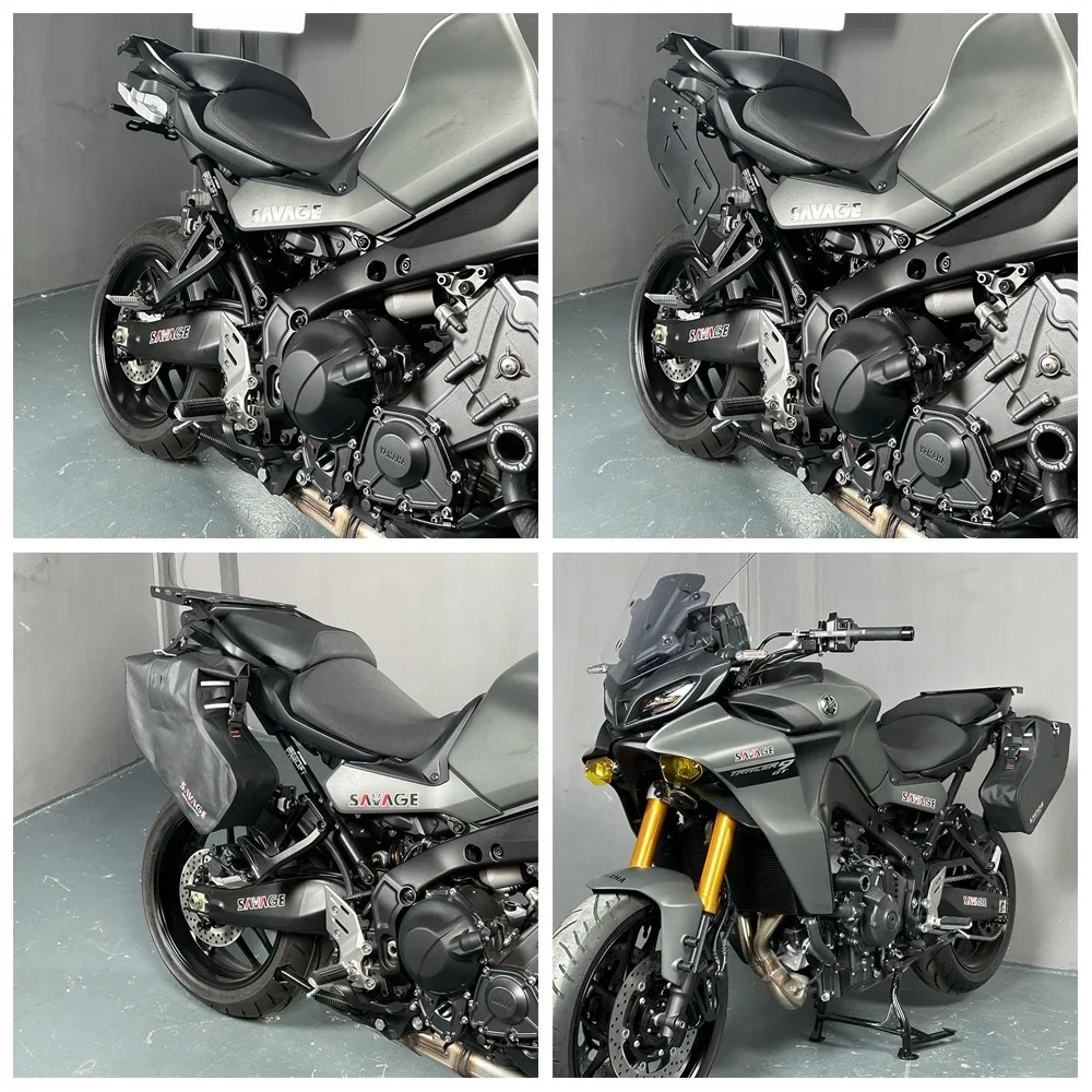 2026 Tracer 9 /GT Top Case Tail Box Cargo Storage Suitcase For Yamaha Tracer 9 GT+ 2023 Motorcycle Rear Trunk Luggage Toolbox