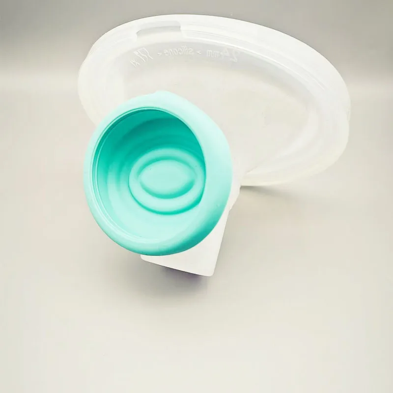 قطعتان من غشاء السيليكون للطعام متوافق مع الشكل البيضاوي MY-376