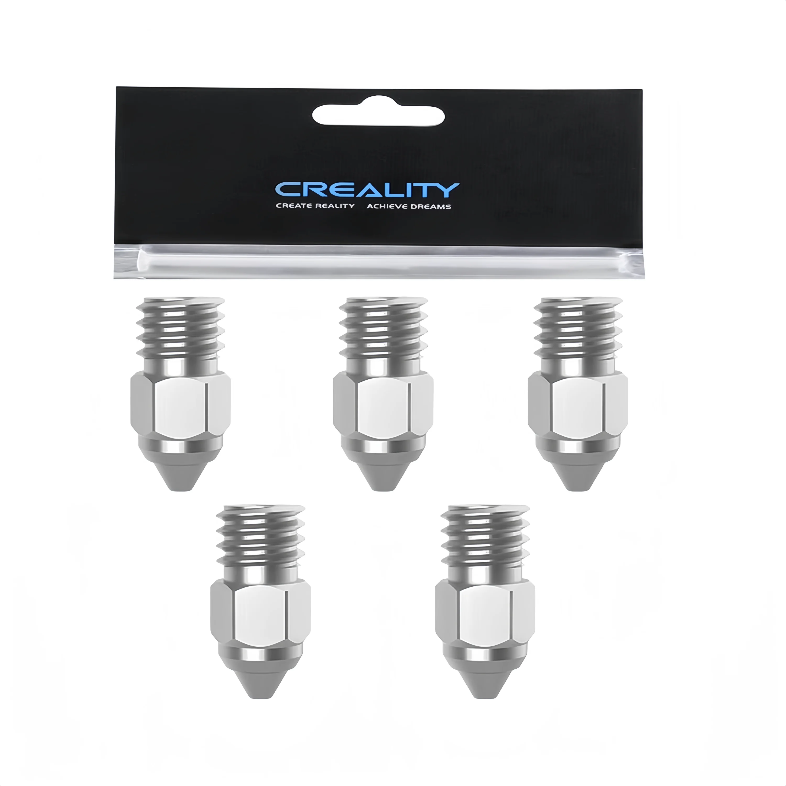 Creality Ender 3 S1 Series Upgrade 1/3/5pcs 0.4mm Nozzle, Copper for Sprite Extruder pro kit/Ender-3 S1 Series/CR-10 Smart Pro