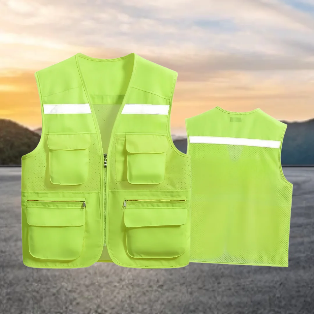 

Outdoor Hunting Vest Multiple Pockets Breathable Vest Men's Clothing Mountaineering Sleeveless Jacket Camping Fashion Work