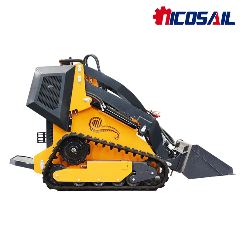 

Free Shipping!!!Customized Cheap Price Small Skid Steer Loader Mini Skid Steer for Sale Crawler Skid Steer Loader