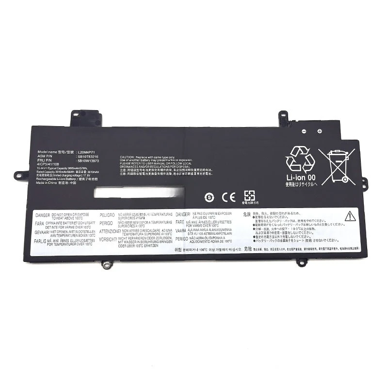 L20M4P71 Laptop Battery for Lenovo ThinkPad X1 Carbon 9th 10th Gen X1 Yoga 6th 7th Gen 2021 Series  L20C4P71 L20L4P71 L20D4P71