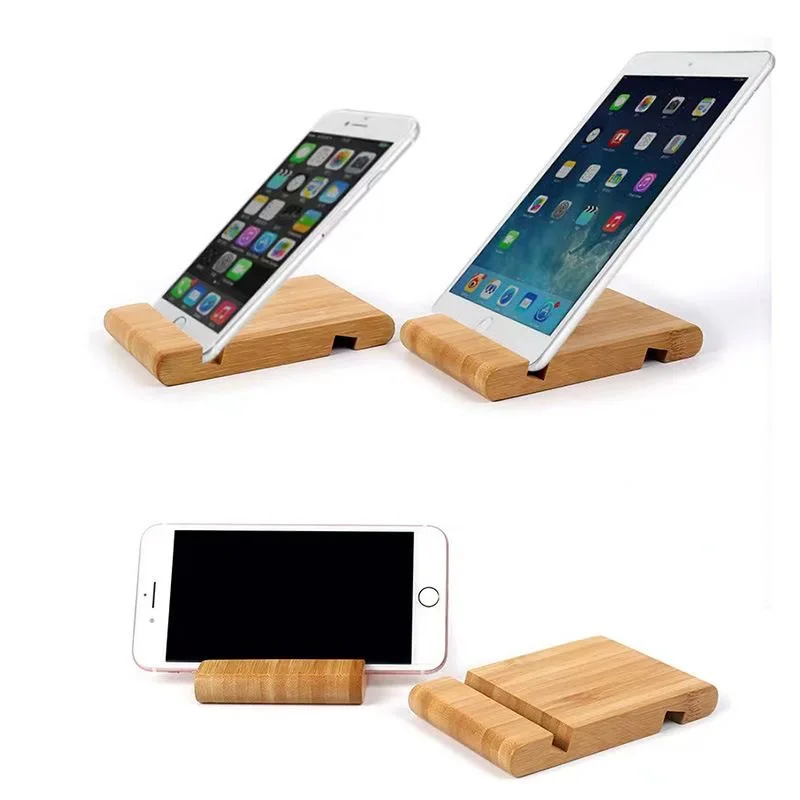 Universal Wooden Phone Holder For iPhone 11 Pro Max X XS Mobile Phone Bracket For Samsung S10 9 Tablet Stand Desk Phone